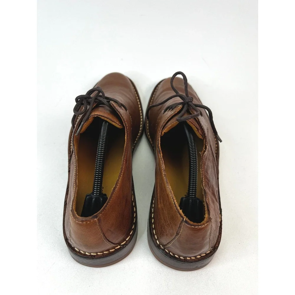 Cole Haan Men's Leather Oxford Dress Shoes‎ Lace Up Brown Size 12M